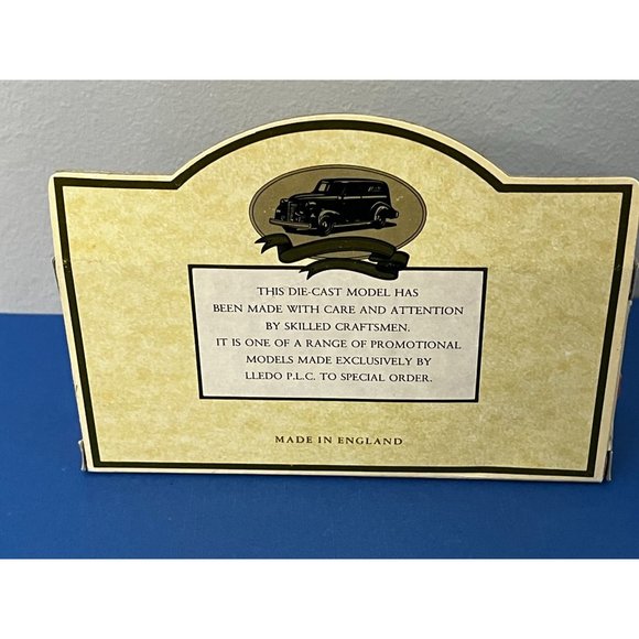 Vintage LLEDO Diecast Morris Van Fresh British Egg Delivered Daily LP52-021 - Picture 7 of 9